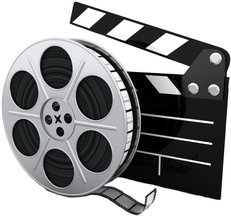 A reel of film.